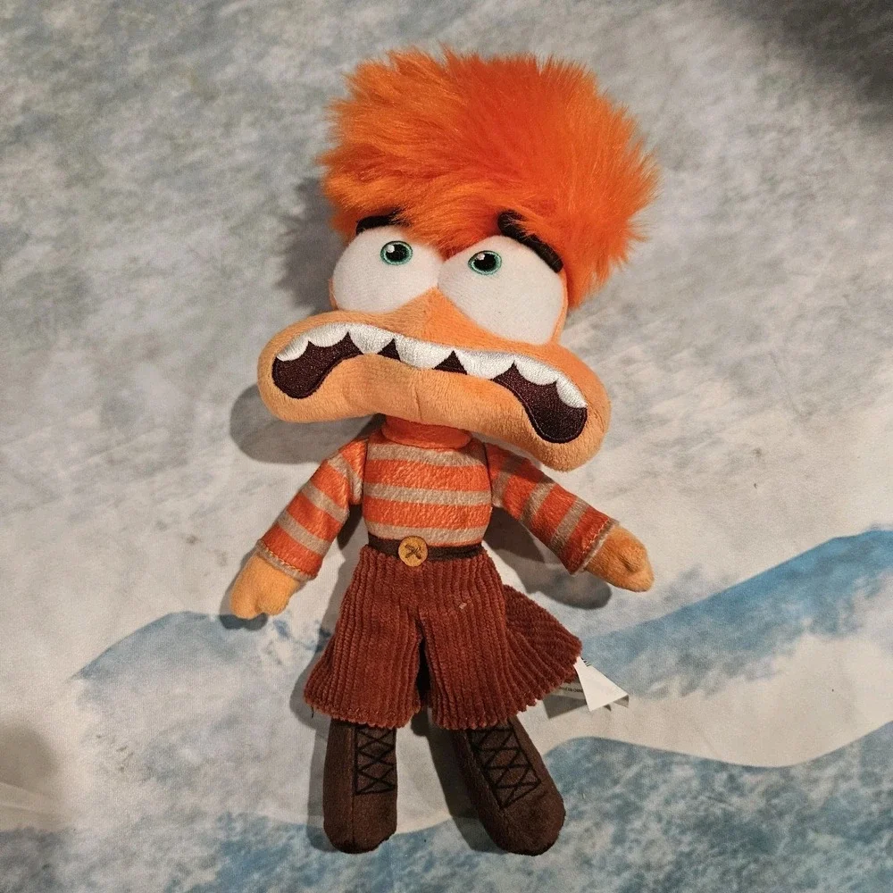 Disney Pixar Inside Out Plush Bundle Anxiety Talking Joy Sadness‎ Anger Disgust